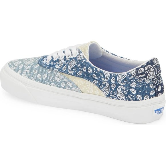 VANS Acer NI SP Denim Paisley Bandana Sneakers Shoes, Men’s Size 7 / Women’s 8.5 - Picture 3 of 11